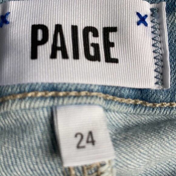 Paige Jax Cut Off Shorts Size 24 Denim⭐️⭐️⭐️⭐️⭐️ - Picture 3 of 9